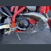 Skid plate with exhaust pipe guard and plastic bottom for Beta RR 250, 300, X-Pro 2023-2025.